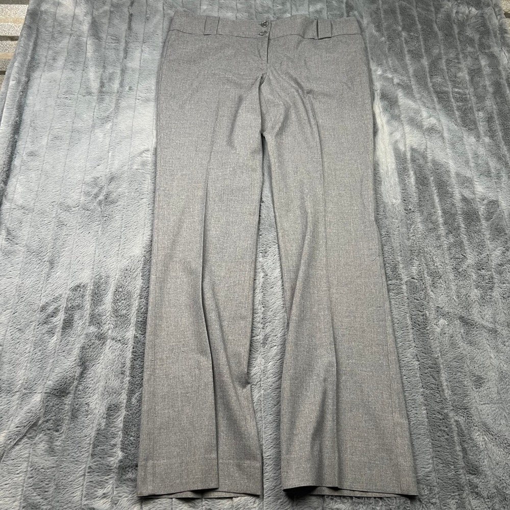 The Limited Collection Drew Fit Gray Wide Leg Dress Pants Womens 12L
